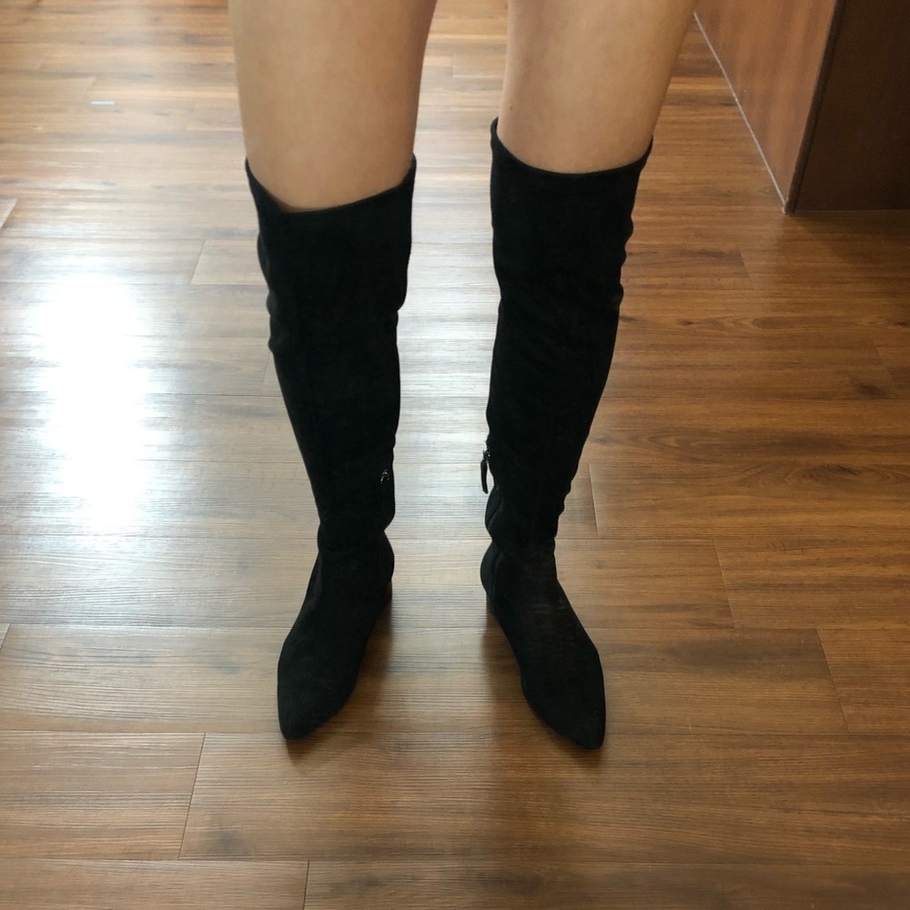 Zara over the knee boots